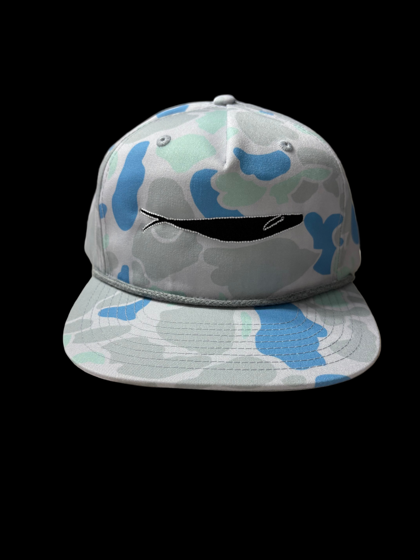 Saltwater Camo- Richardson 256 - Black Minnow