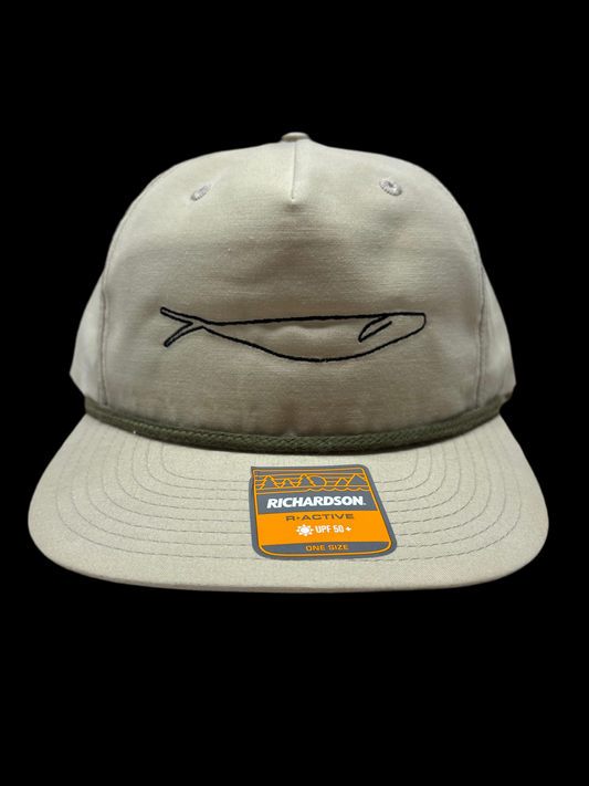 Richardson 256 - Black Minnow Outline