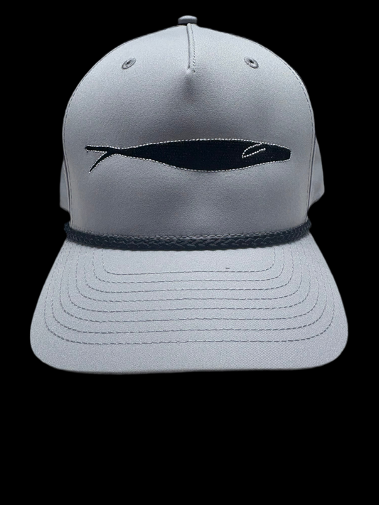 Richardson 258 - Black Minnow/White Outline