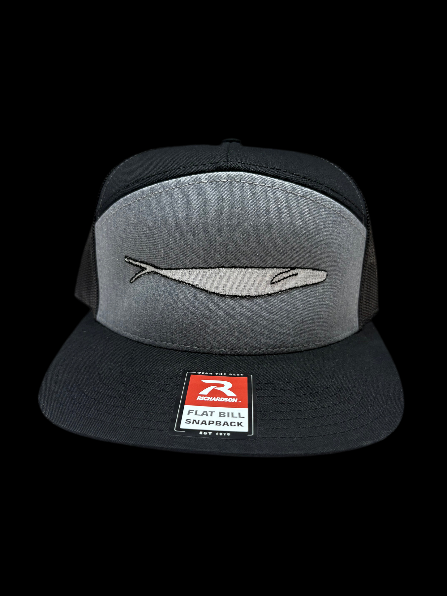 Richardson 168P - White Minnow / Black Outline