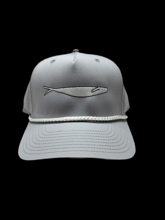 Richardson 258 - Light Grey - White Minnow/Black Outline