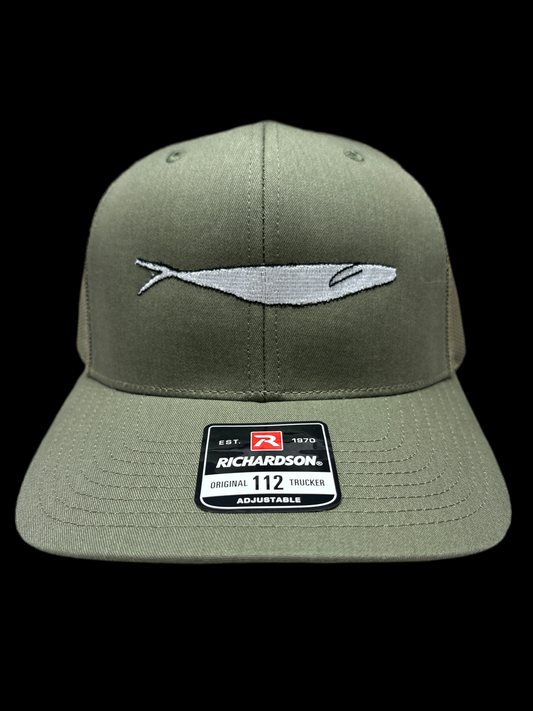 Loden Green / White Minnow